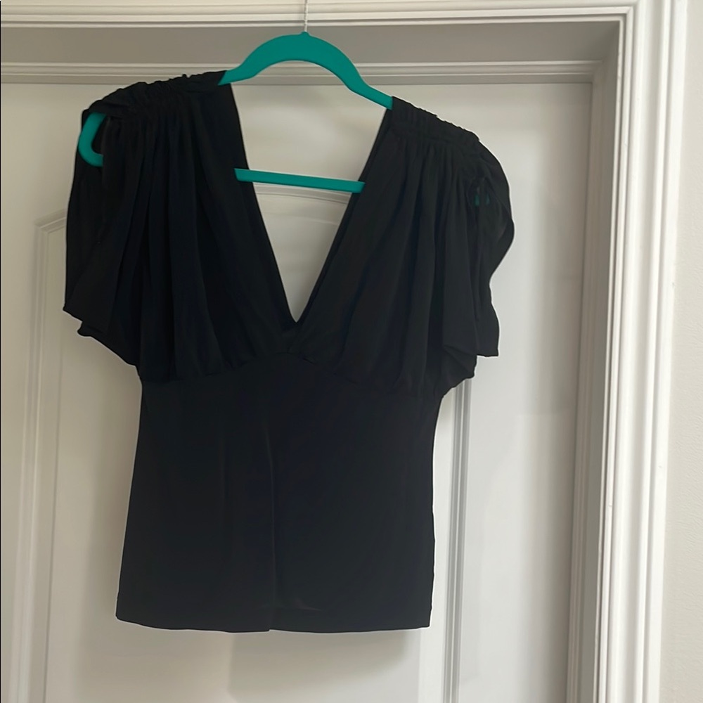 Elegant Black Women's Top